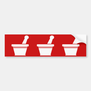 Mortar & Pestle Bildekal