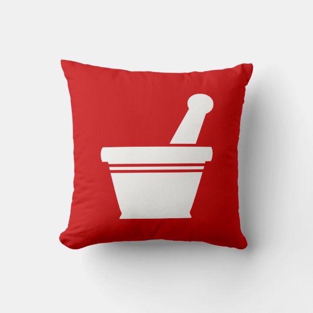 Mortar & Pestle Kudde (Framsida)