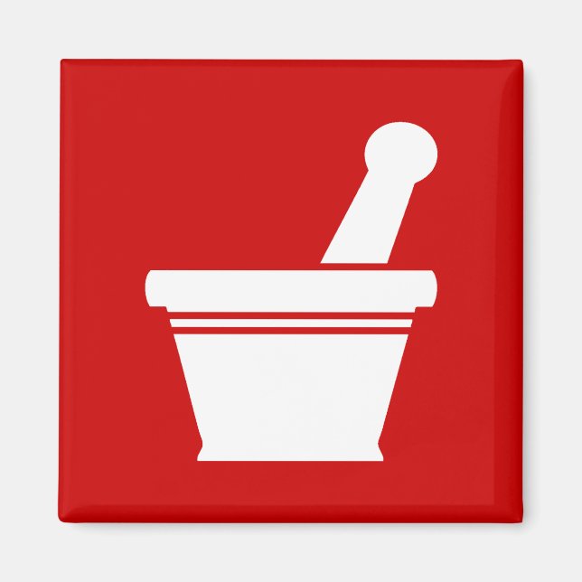 Mortar & Pestle Magnet (Framsidan)