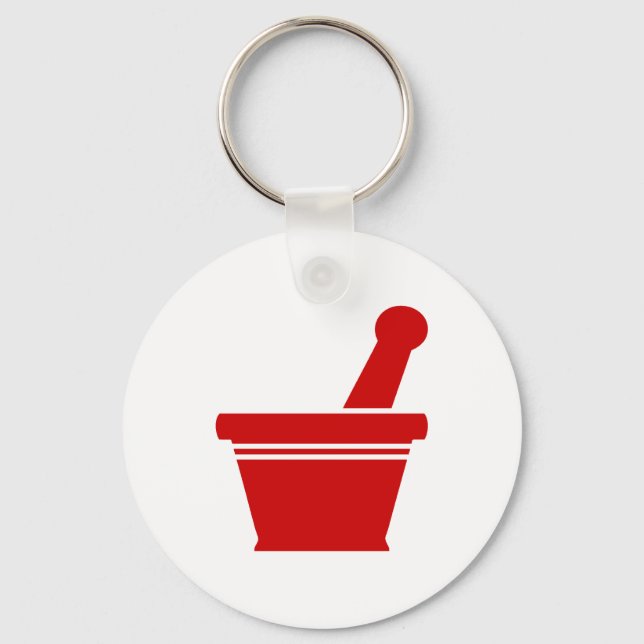 Mortar & Pestle Nyckelring (Framsida)
