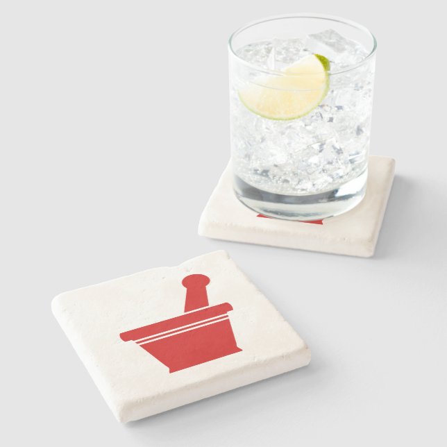 Mortar & Pestle Stenunderlägg (Sidan)