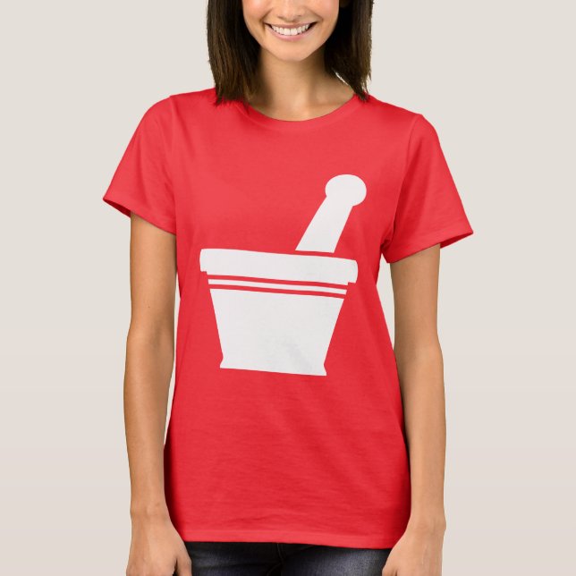 Mortar & Pestle T Shirt (Framsida)