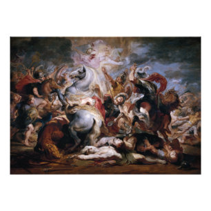 Morte di decio Mure (Bozzetto) från Peter Paul Rub Fototryck