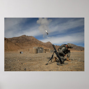Mortel avfyrar poster