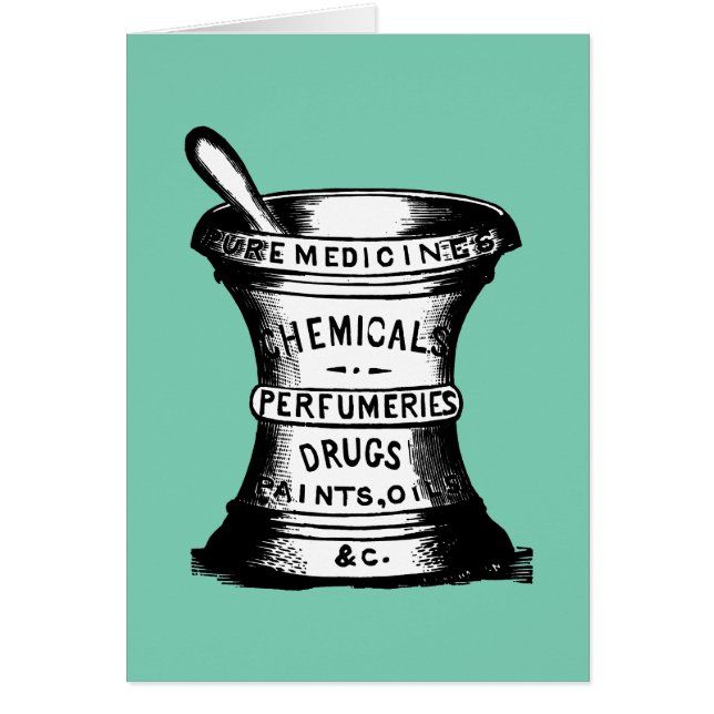 Mortel och Pestle OBS Kort (Framsidan)