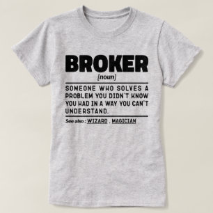 Mortgage Broker Worker för Coola av onlinedefiniti T Shirt