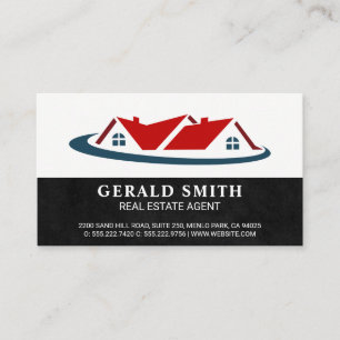 Mortgage House Real Gods logotyp Visitkort