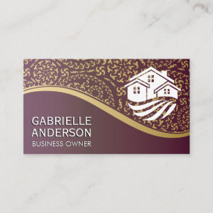 Mortgage House Real Gods logotyp Visitkort
