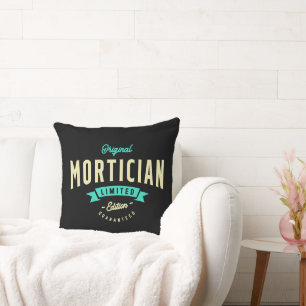 Mortician Funny Job Title Profement Kudde
