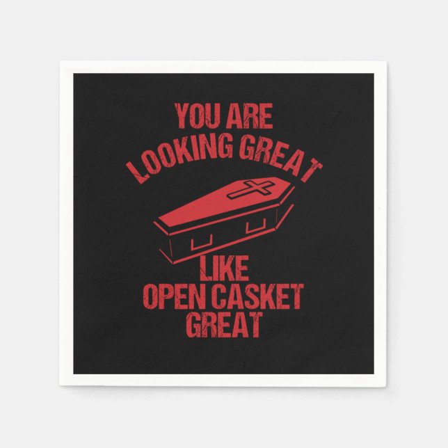 Mortician Hearse Director Funeral Vehicle Gift You Pappersservett (Framsidan)