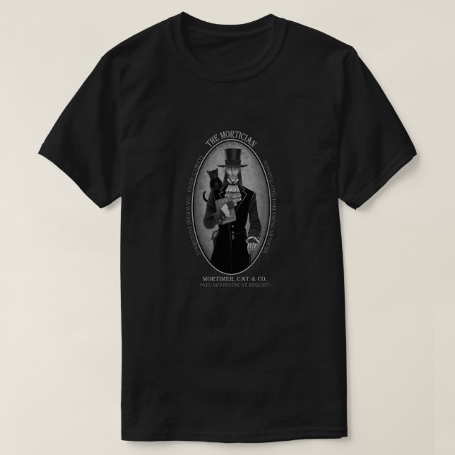 Morticianen T-shirt (Design framsida)