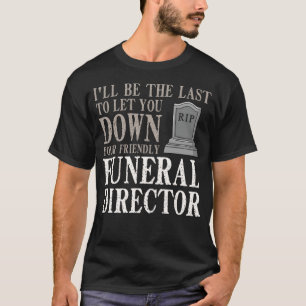 Morticiens begravningsdirektör Gift Cemetery Emba T Shirt