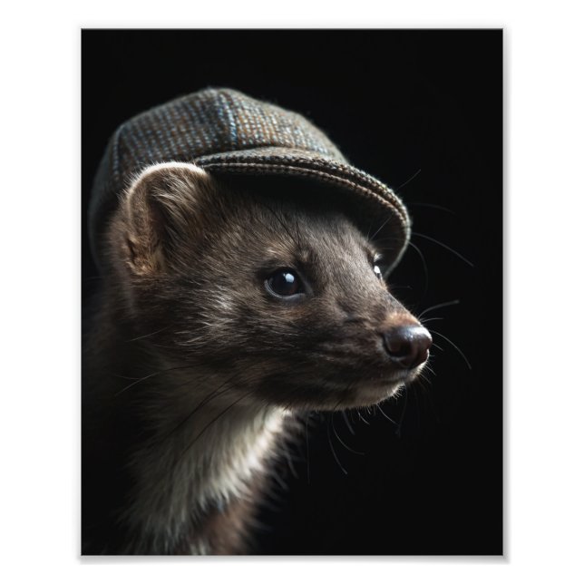 Mortimer "Morty" Quick - Pine Marten - Fototryck (Framsidan)