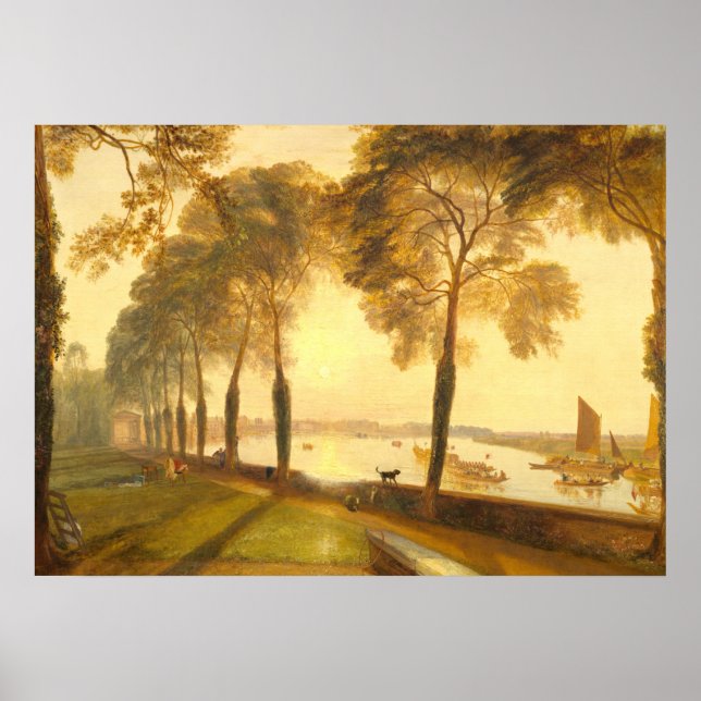 Mortlake Terrace - William Turner Fine Art Poster (Framsidan)