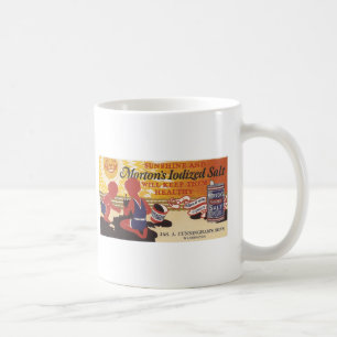 Morton Iodiserat Salt Annons Kaffemugg