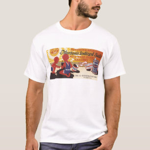 Morton Iodized den salt annonsen från en Tröja