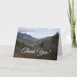 Morton Overlook i Great Smoky Mountains Tack Kort