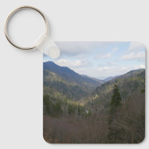 Morton Overlook of Underbar Smoky Mountains Nyckelring