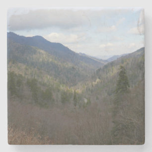 Morton Overlook of Underbar Smoky Mountains Stenunderlägg