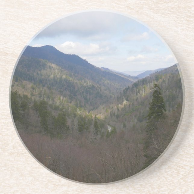 Morton Overlook of Underbar Smoky Mountains Underlägg (Framsidan)