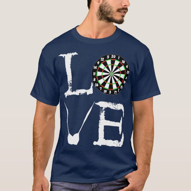 Mörts anslagstavla i Bullseye Board Pilar Spelresu T Shirt (Framsida)