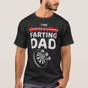 Mörts Players Bullseye Shooting Sport Fart Pappa T Shirt