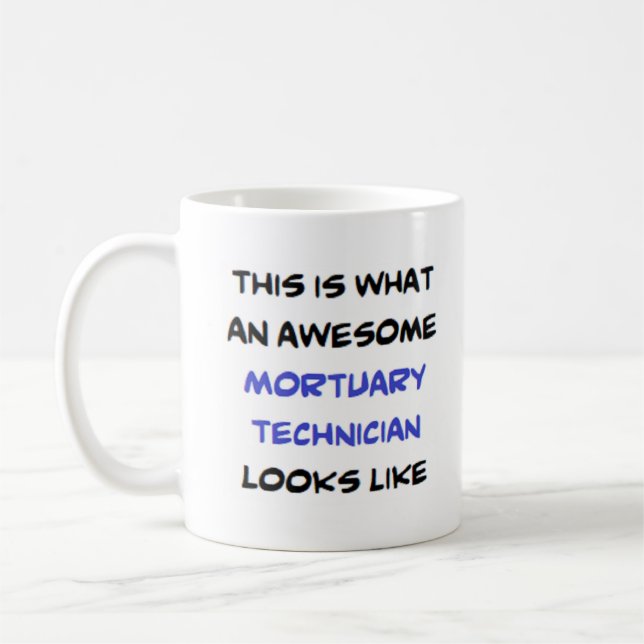 mortualtekniker, fantastisk kaffemugg (Vänster)