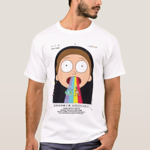 Morty Adjö Moonmen Quote Graphic T Shirt
