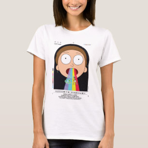 Morty Adjö Moonmen Quote Graphic T Shirt