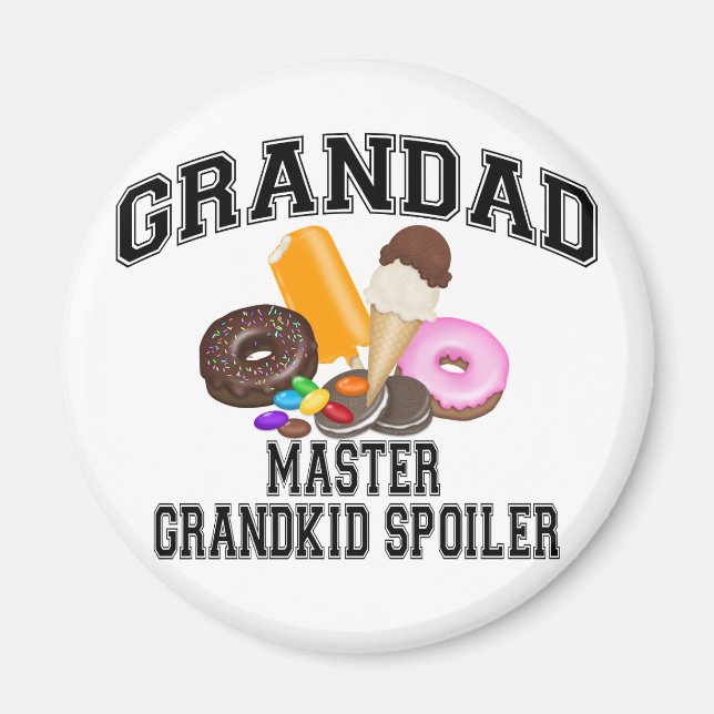 Morunge Spoiler Grandad Magnet (Framsidan)