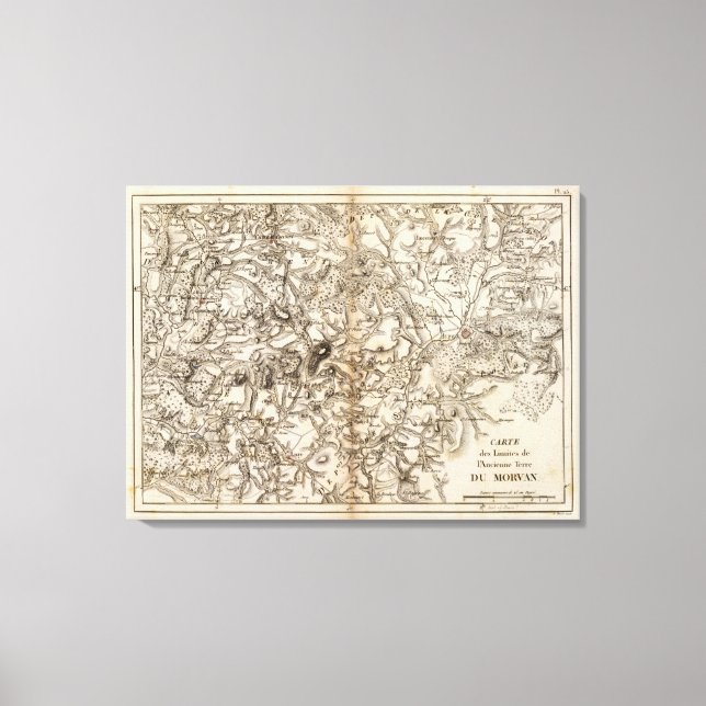 Morvan Canvastryck (Framsida)