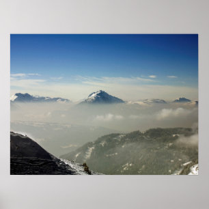 Morzine Frankrike Helgdag Card Poster