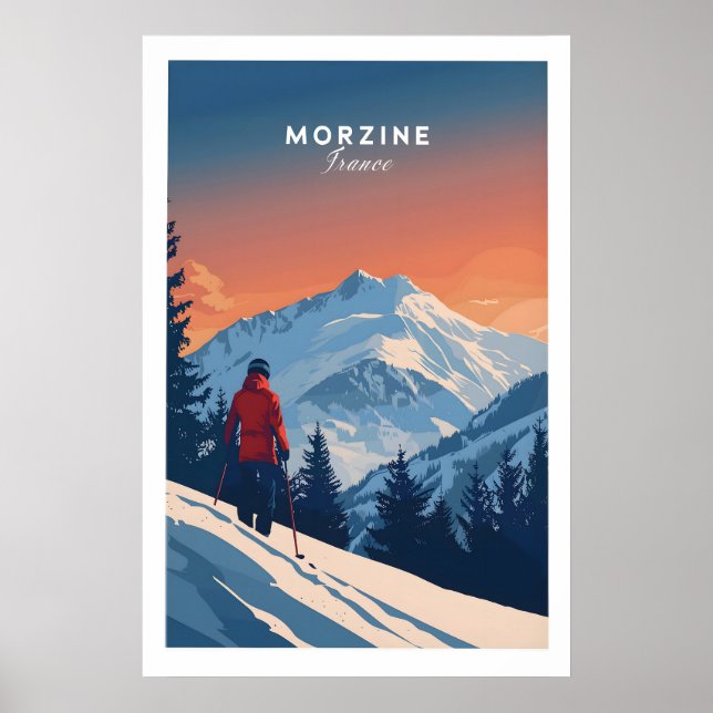 Morzine Resemotiv - Frankrike 1 Poster (Framsidan)