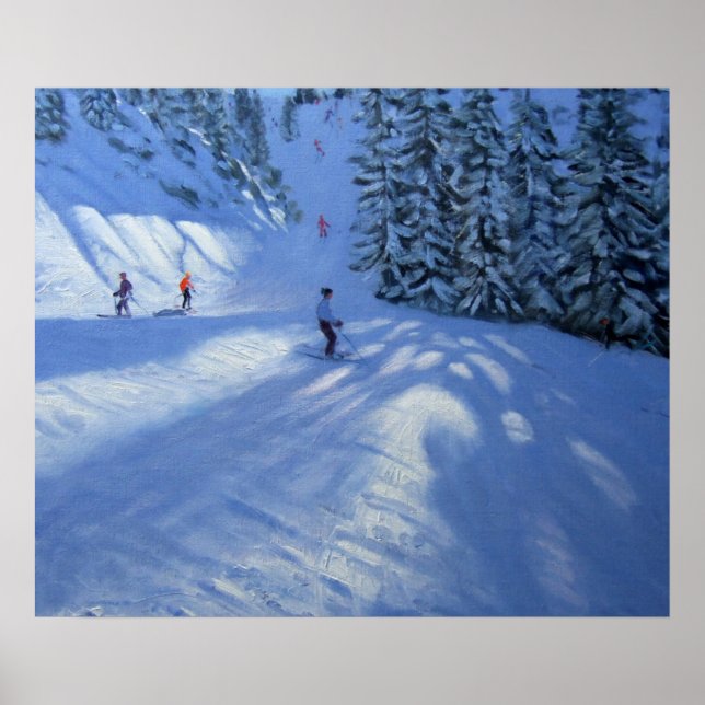 Morzine ski springa poster (Framsidan)