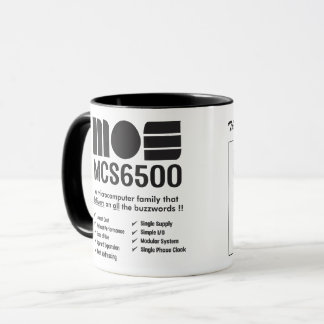 MOS 6500-familjen med mikroprocessorer i Mugg