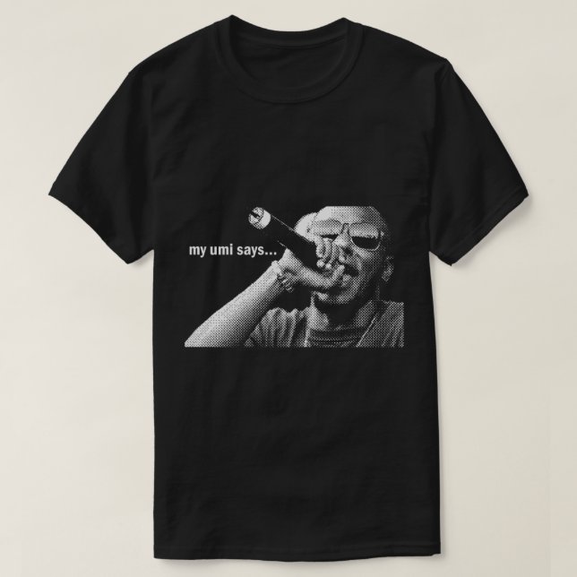 mos def - my umi says Essential T-Shirt (Design framsida)