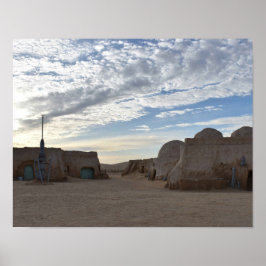 Mos Espa på planeten Tatooine Affisch