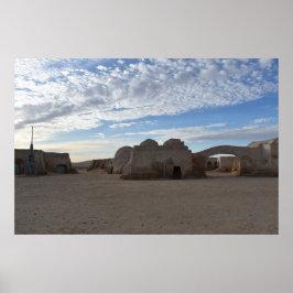 Mos Espa på planeten Tatooine Poster