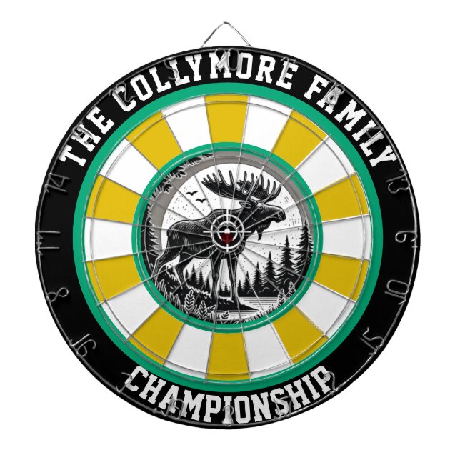 Mos i Forest Aim Design Darttavla (Framsidan)