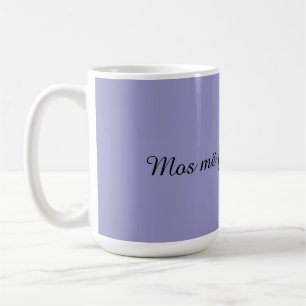Mos më fol pa pi kafen” Rolig albansk kaffemug Kaffemugg