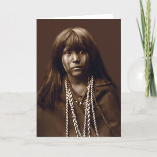Mosa - en Mojavekvinna - indianen arkiverar Kort
