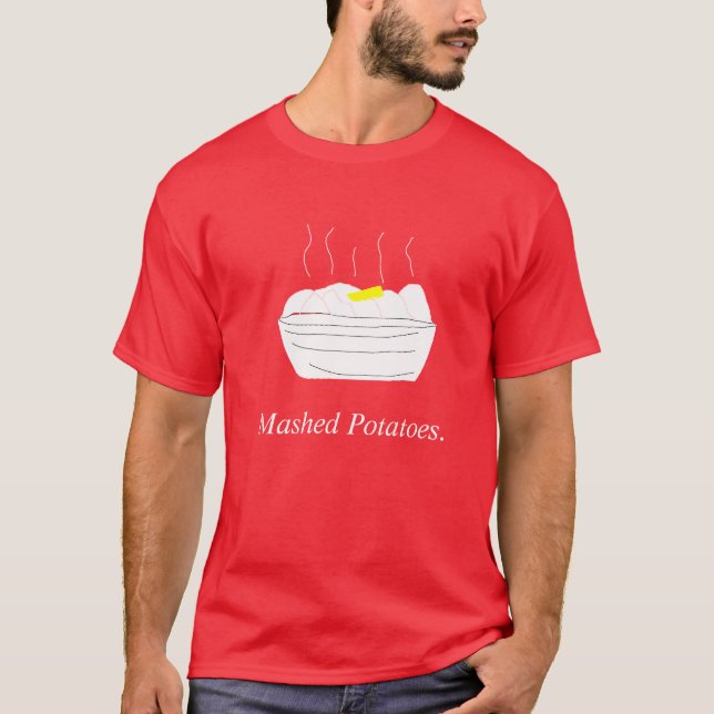 Mosad potatisgalleriutslagsplats tee shirt (Framsida)