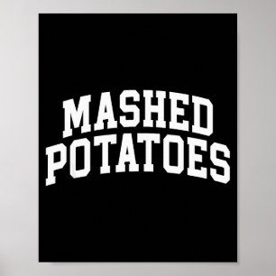 Mosade potatis Thanksgiving, potatis Thanksgivin Poster