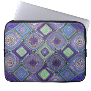 Mosaic 2 Fractal Abstrakt Art Laptop Fodral