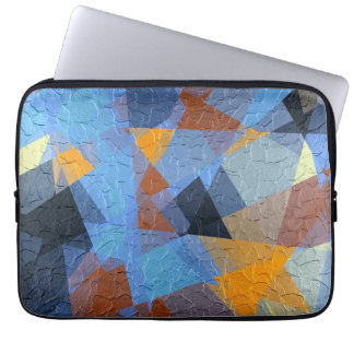 Mosaic Abstrakt Art | Modern geometrisk Mönster 11 Laptop Fodral