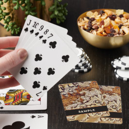 Mosaic Abstrakt Masculine Inspiritivity Poker Casinokort