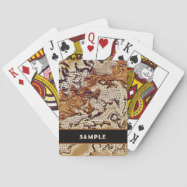 Mosaic Abstrakt Masculine Inspiritivity Poker Casinokort