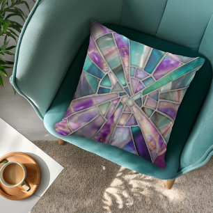 Mosaic Art - Dreamy Fluorite Kudde