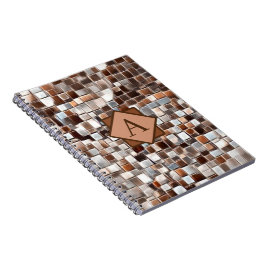 Mosaic Art / Monogram / Anteckningsbok