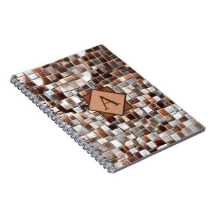 Mosaic Art / Monogram / Anteckningsbok